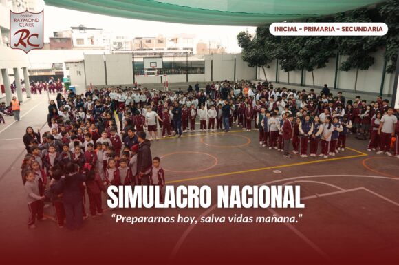 🏫🛑 ¡Hoy nuestros estudiantes participaron activamente en el Simulacro Nacional!