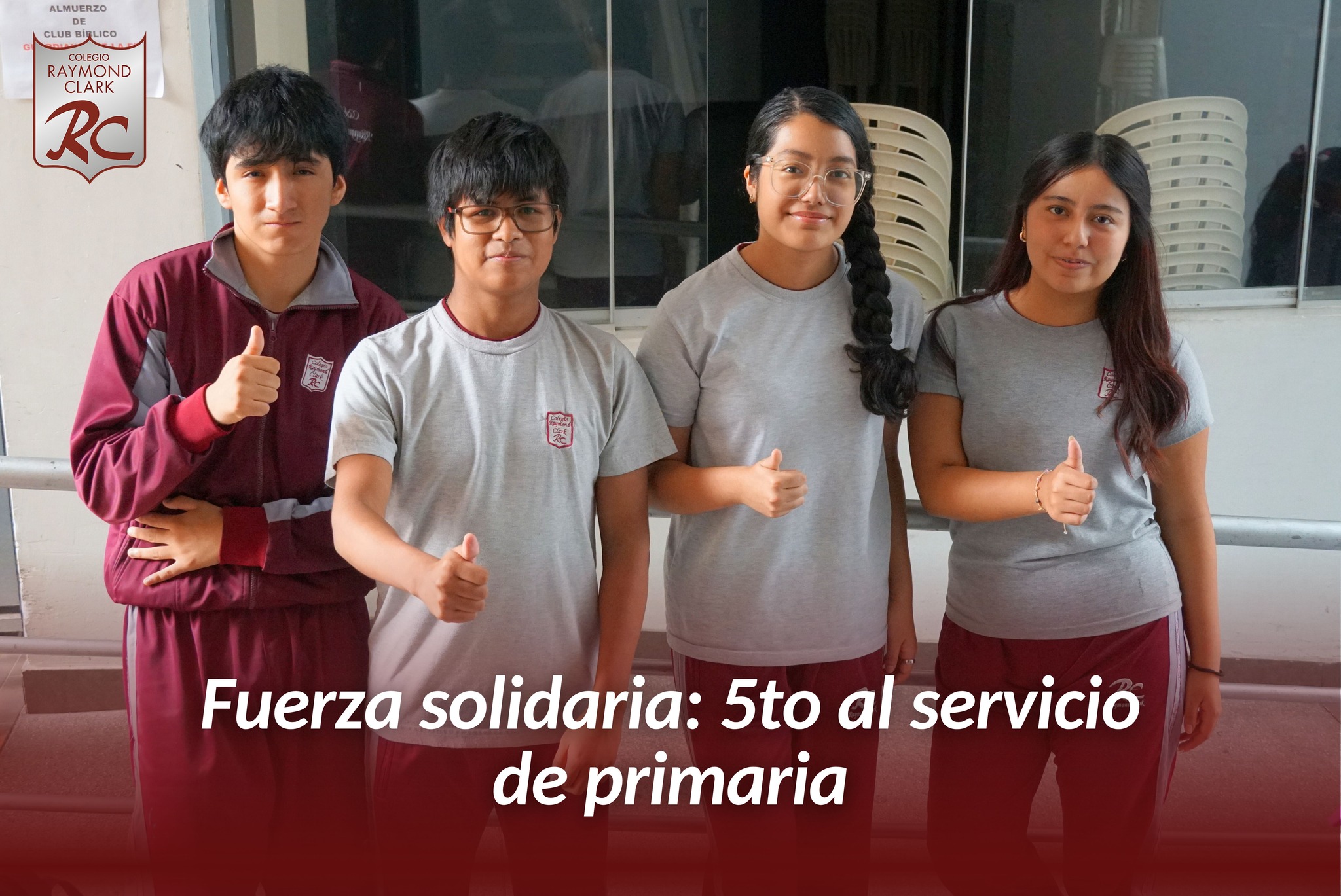💪✨ Fuerza solidaria: 5to al servicio de primaria