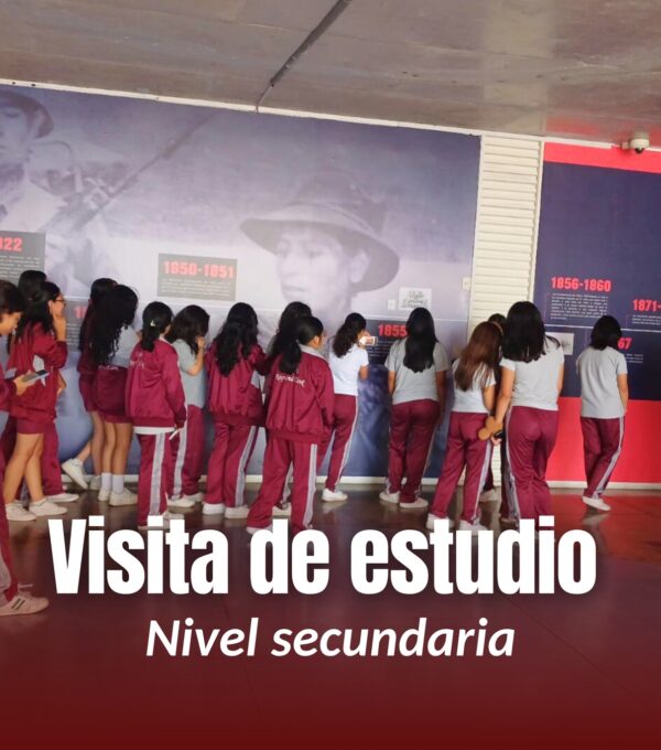 📸✨ ¡Compartimos lo que fue la visita de estudios de nuestros estudiantes del nivel secundaria!