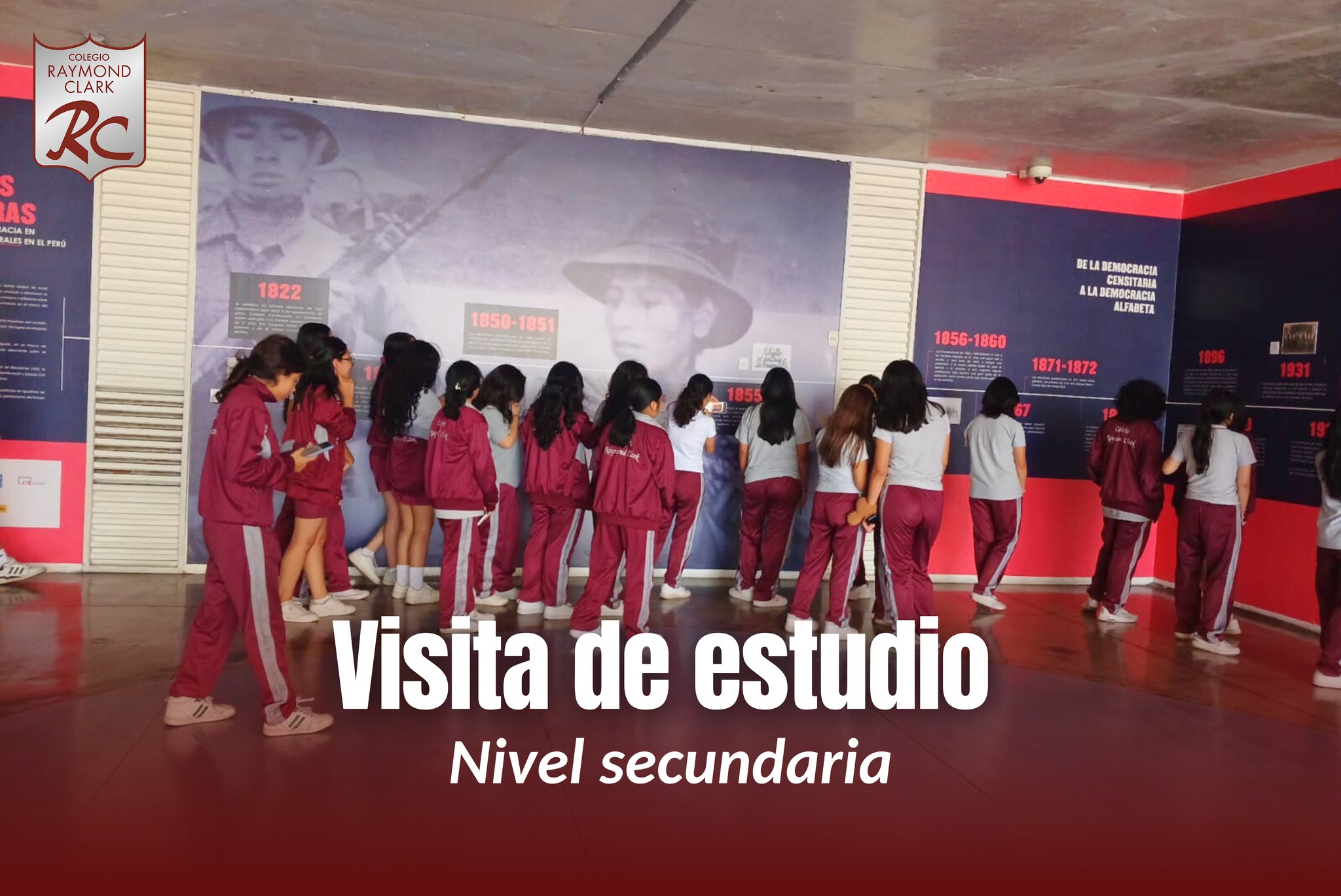 📸✨ ¡Compartimos lo que fue la visita de estudios de nuestros estudiantes del nivel secundaria!
