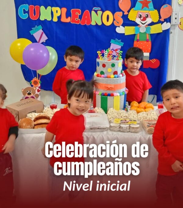 🎉✨ ¡En el nivel inicial estamos de fiesta! Nuestros pequeños estudiantes celebraron los cumpleaños …