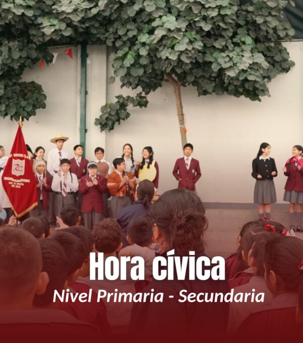 🎉🇵🇪 Hoy vivimos una nueva hora cívica con mucho orgullo y alegría.