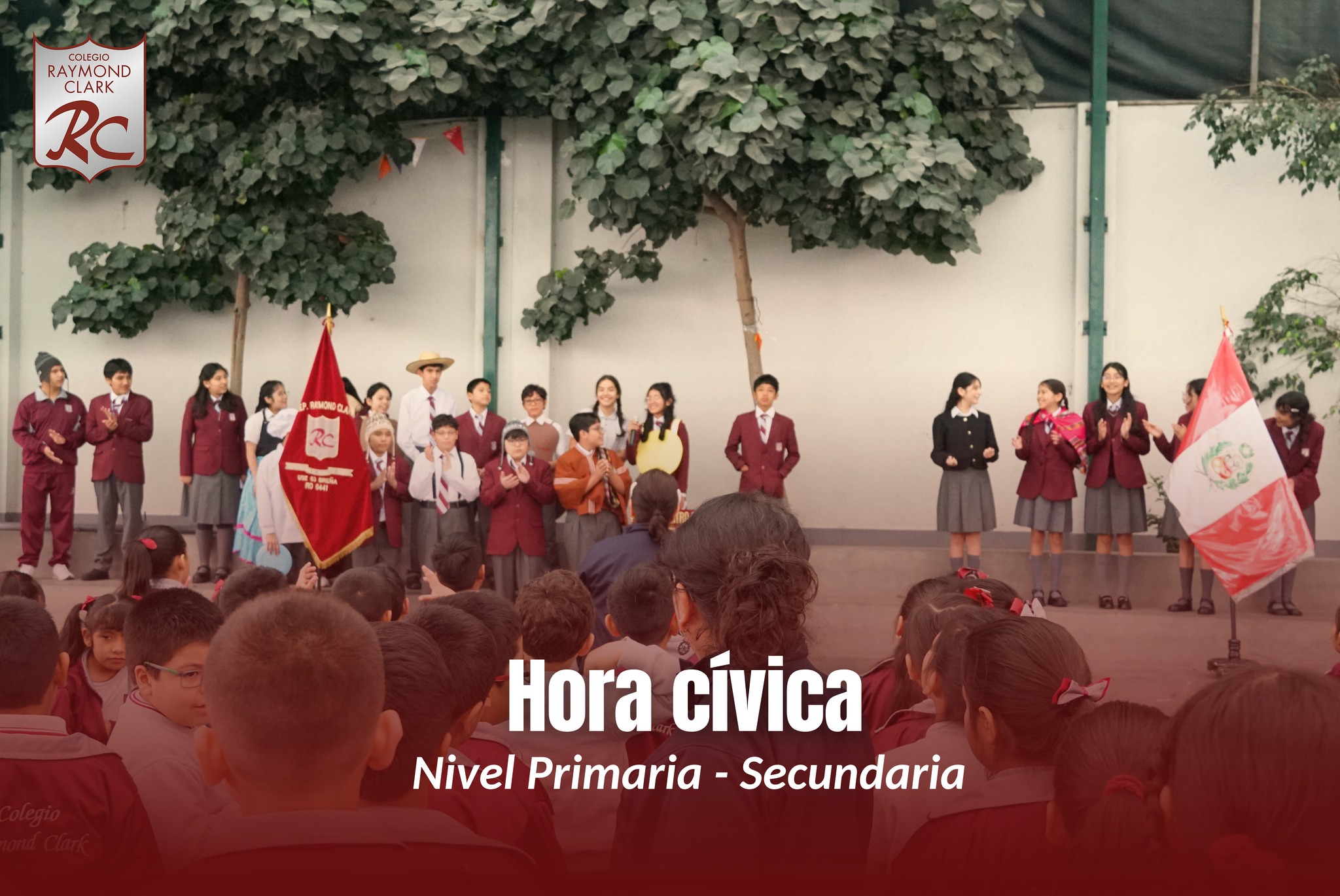 🎉🇵🇪 Hoy vivimos una nueva hora cívica con mucho orgullo y alegría.