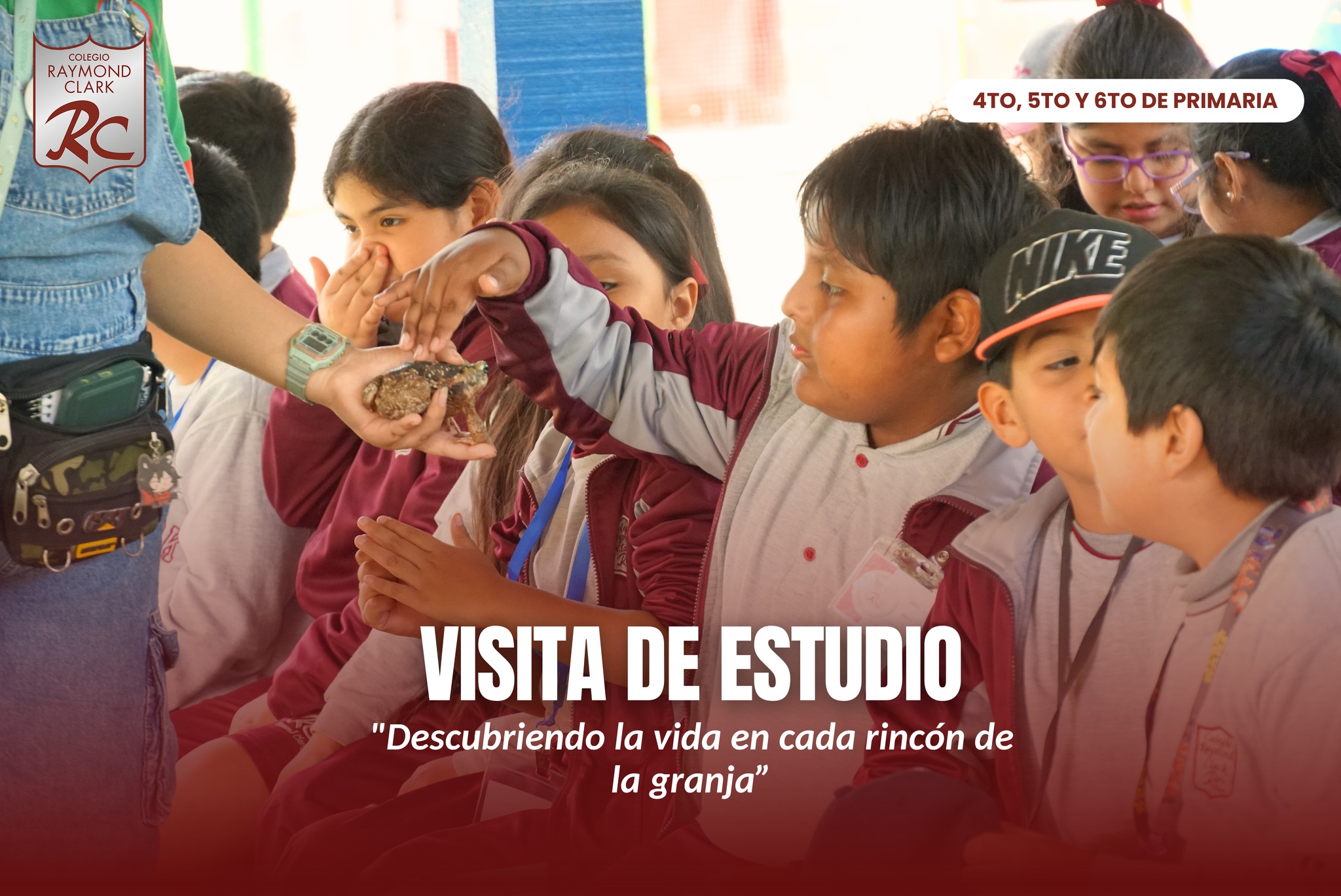 Visita de estudio 4to, 5to y 6to de primaria