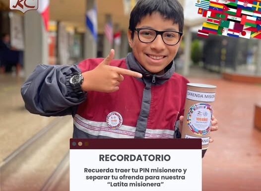📦✨ Recuerda que durante todo el mes de junio, nuestra Latita Misionera estará abierta para recibir tu ofrenda con amor.