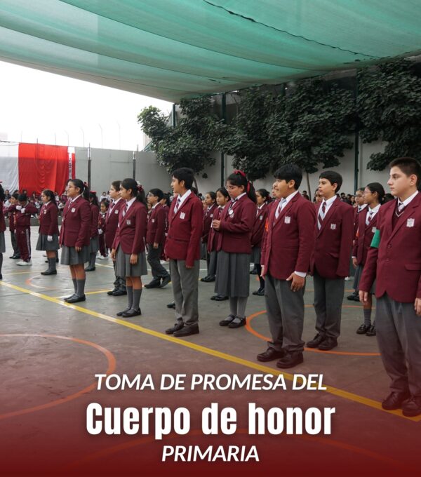 ✨ ¡Así vivimos la juramentación del Cuerpo de Honor de primaria!
