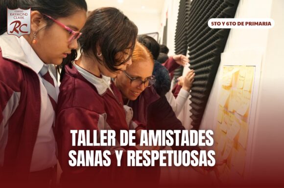 🤝✨ Compartimos imágenes de nuestros estudiantes de de 5to y 6to grado de en el taller “Amistades sanas y respetuosas”