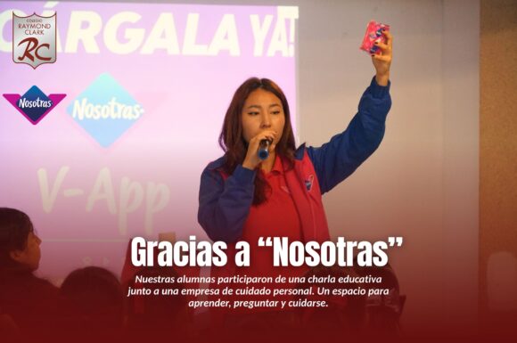 🌸 Nuestras estudiantes de 5to de Primaria a 2do de Secundaria participaron en una charla especial brindada por la empresa Nosotras