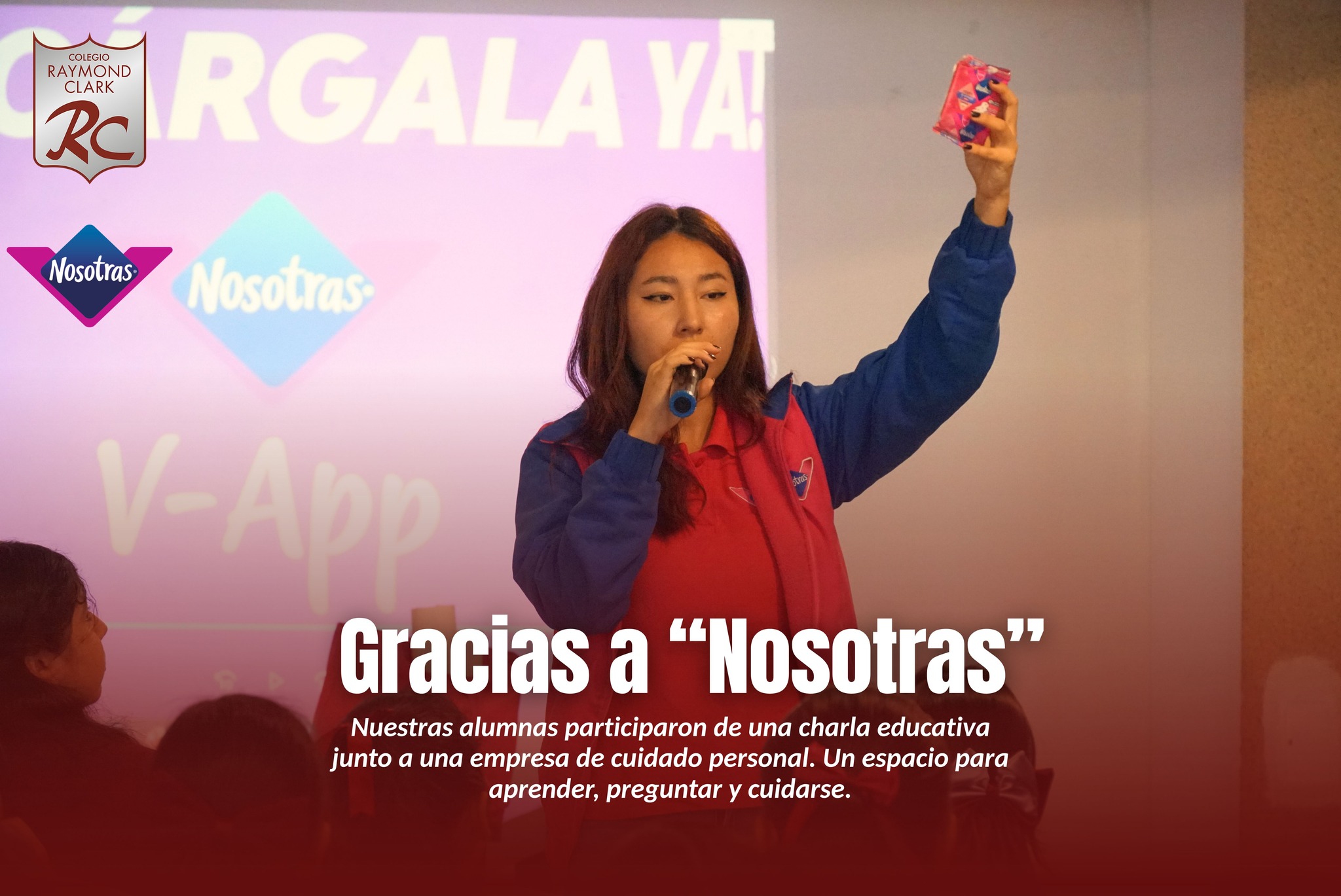 🌸 Nuestras estudiantes de 5to de Primaria a 2do de Secundaria participaron en una charla especial brindada por la empresa Nosotras