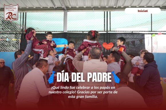 ¡Nuestros más pequeñitos de Inicial también celebraron con mucho amor el Día del Padre! 💙👨‍👧‍👦