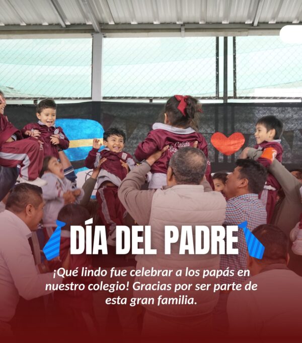 ¡Nuestros más pequeñitos de Inicial también celebraron con mucho amor el Día del Padre! 💙👨‍👧‍👦