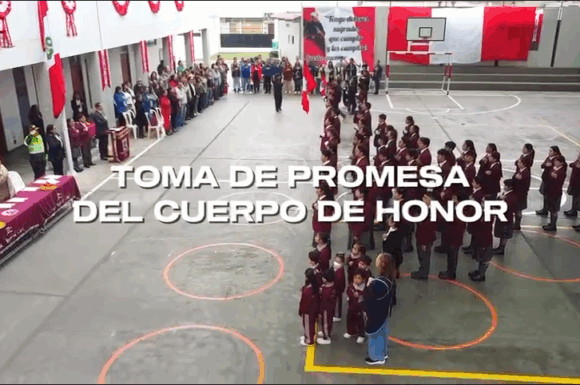 ✨ Compartimos un resumen de lo que se vivió ayer en la juramentación de nuestros estudiantes del Cuerpo de Honor.