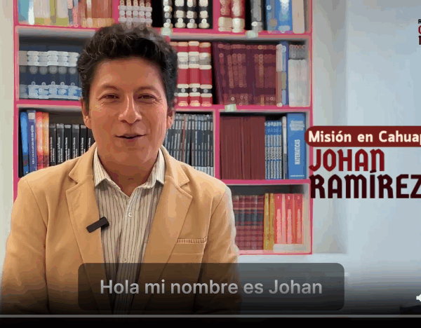 🙌 Hoy compartimos el testimonio del misionero Johan Ramírez, quien junto a su esposa sirven fielmente en Cahuapanas, llevando el mensaje de salvación a comunidades que necesitan conocer del amor de Dios. 🌱🌍