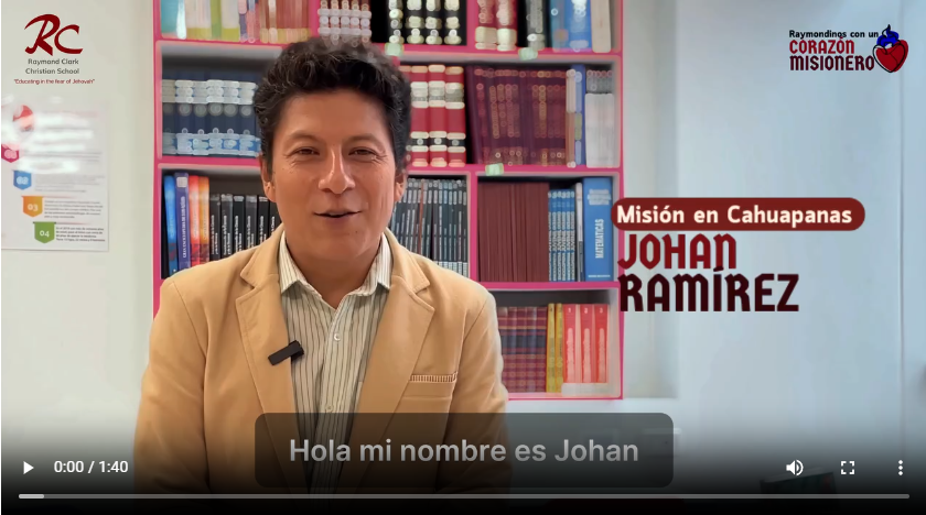🙌 Hoy compartimos el testimonio del misionero Johan Ramírez, quien junto a su esposa sirven fielmente en Cahuapanas, llevando el mensaje de salvación a comunidades que necesitan conocer del amor de Dios. 🌱🌍