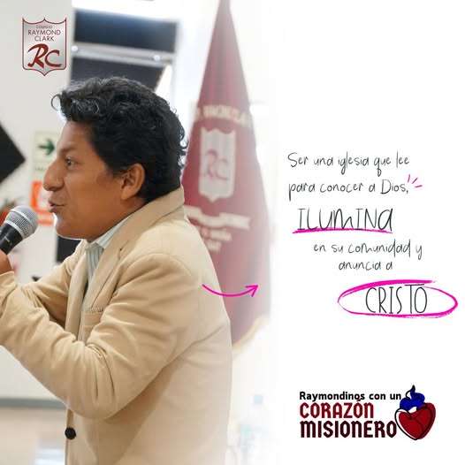 Compartimos este mensaje que dejó a nuestros estudiantes el misionero en el culto misionero. Somos raymondinos, con un corazón misionero 📖🙏