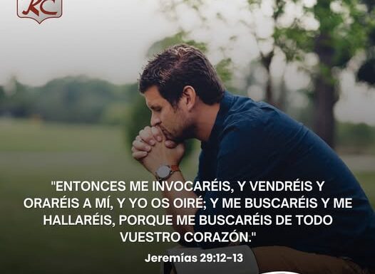 📖 LECTURA EN Jeremías 29:12-13
