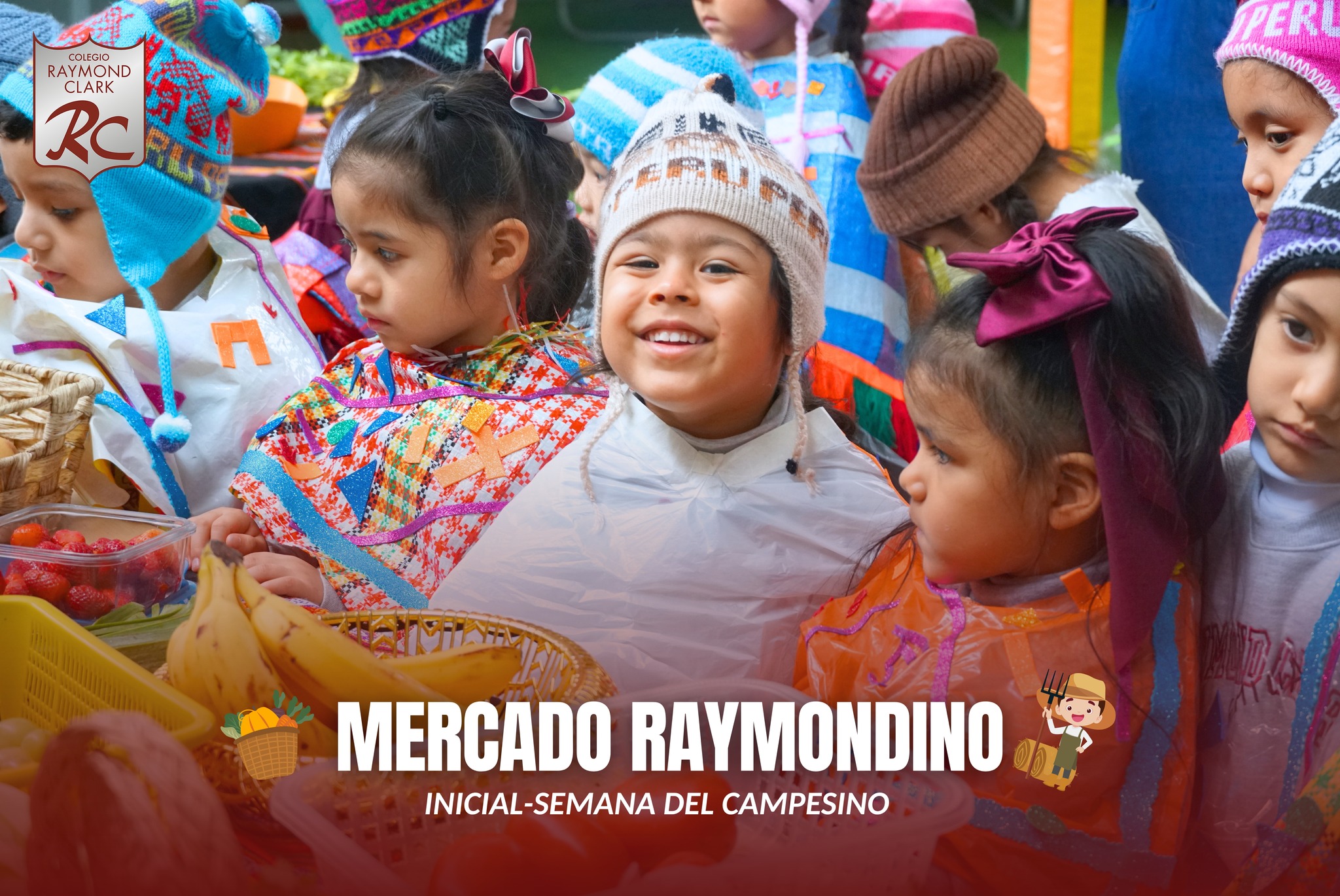 🧺🌽👩‍🌾 ¡El Mercado Raymondino llegó al nivel Inicial! 👨‍🌾🍅🧺