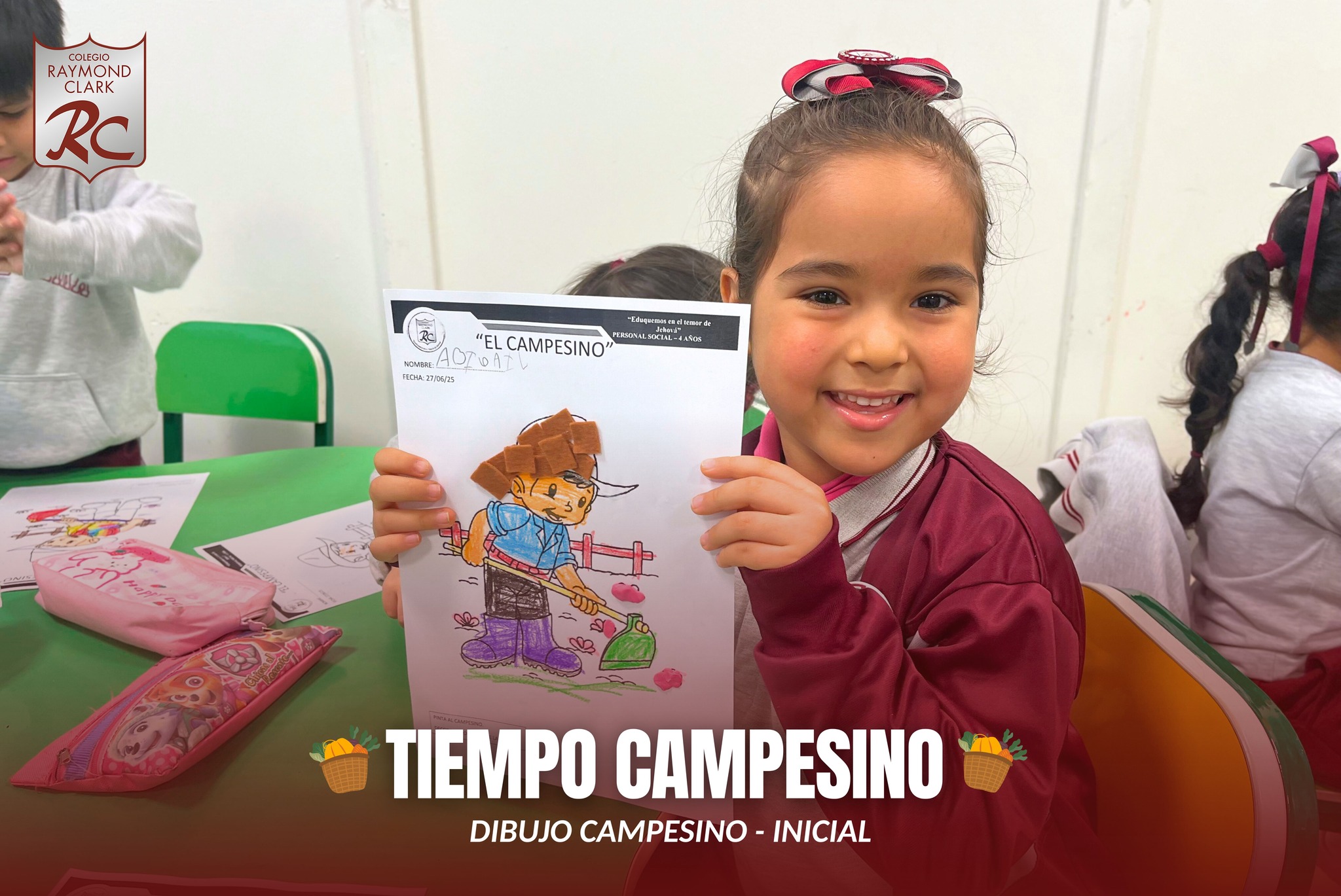 ¡Cerramos con alegría la Semana del Campesino en Inicial! 🌾👩‍🌾