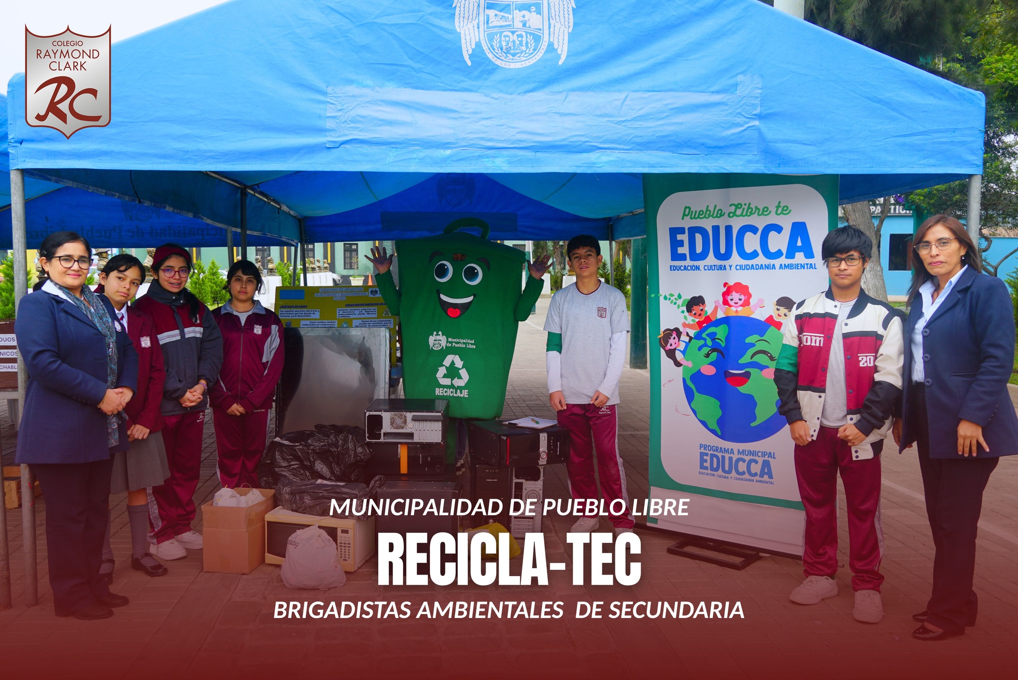 ♻️ ¡Raymondinos que marcan la diferencia! 🌱