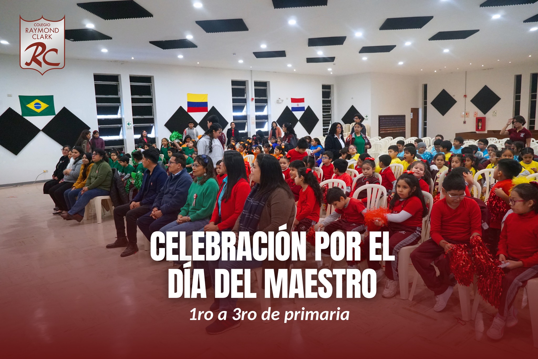 🎉📸 Compartimos algunos momentos especiales de la celebración por el Día del Maestro que vivieron con mucho cariño y entusiasmo nuestros estudiantes de 1ro a 3ro de primaria.