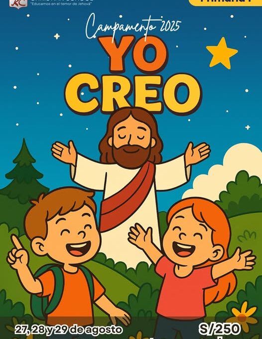 🌟 ¡CAMPAMENTO 2025! 1RO, 2DO y 3RO DE PRIMARIA 🌟