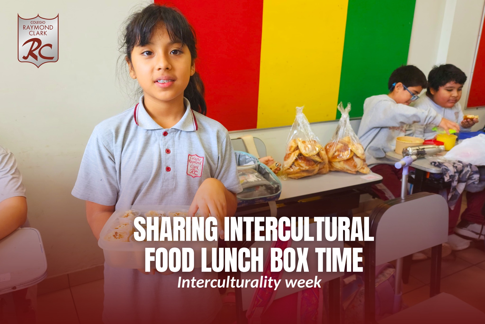 🌍🍽️Seguimos en nuestra Semana de la Interculturalidad y nuestros estudiantes participaron en una hermosa actividad: La lonchera intercultural.