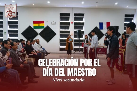 🎉📸 Compartimos algunos momentos especiales de la celebración por el Día del Maestro que vivieron con mucho cariño y entusiasmo nuestros estudiantes de secundaria.