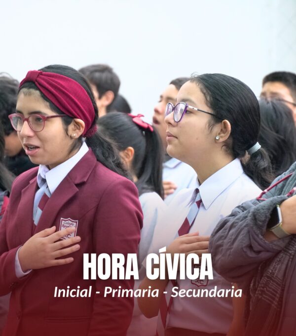 ✨ Compartimos algunos momentos de nuestra Hora Cívica con estudiantes de los tres niveles educativos ✨