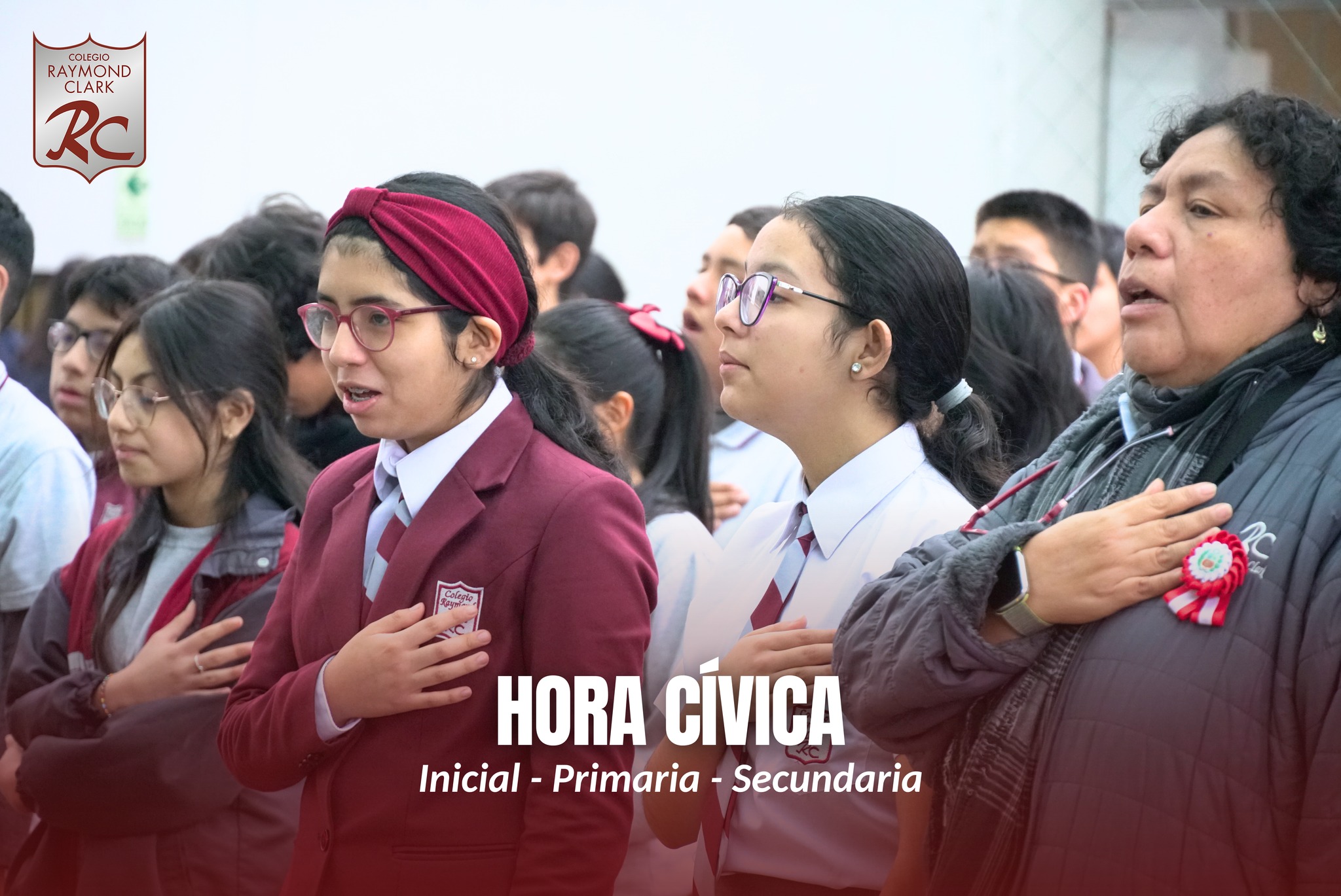 ✨ Compartimos algunos momentos de nuestra Hora Cívica con estudiantes de los tres niveles educativos ✨