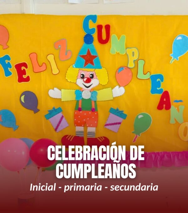 🎉 ¡Damos gracias a Dios por la vida de nuestros estudiantes! 🎂