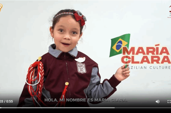 ✨ Conoce un poco más de la cultura brasileña junto a María Clara✨