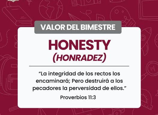 📢✨ ¡Iniciamos el 3er bimestre con un valor que deja huella!