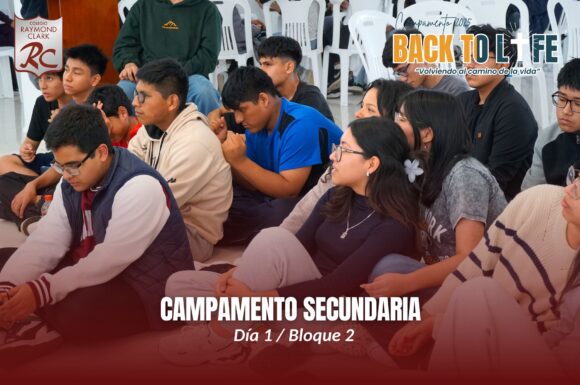 🌲🔥 ¡Seguimos viviendo la experiencia del Campamento “Back to Life”! 🏕️nivel secundaria.