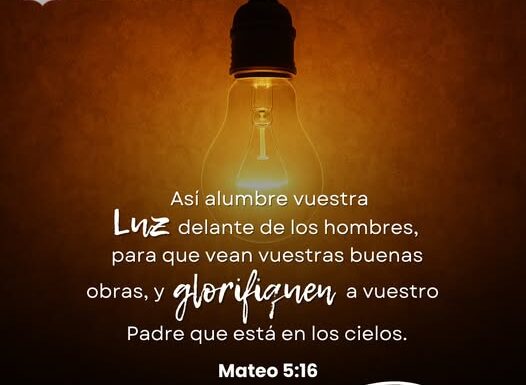 📖LECTURA BÍBLICA EN MATEO 5:16