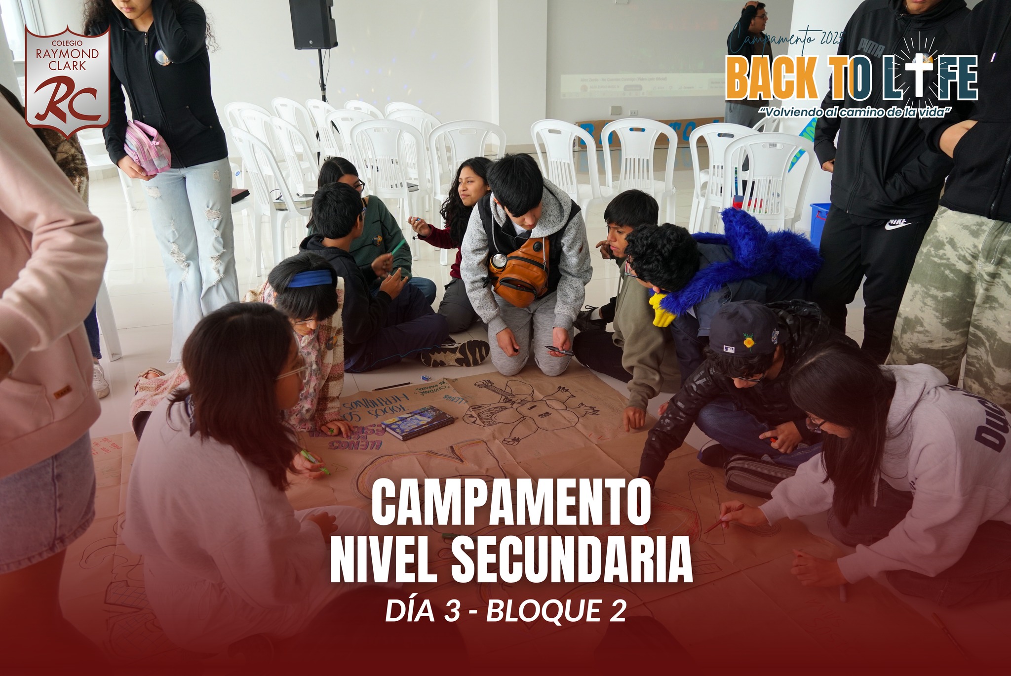 🌲🔥DÍA 3 – BLOQUE 2✨🙌 Así culminamos nuestro Campamento Back to Life 2025: días llenos de alegría, amistad y momentos que quedarán en el corazón. 💛