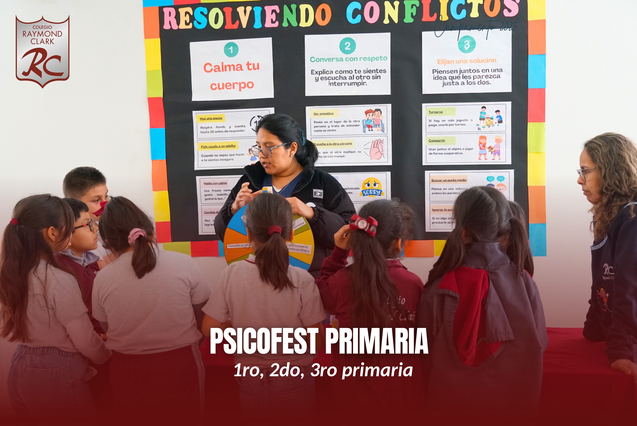 📸✨ Compartimos algunas imágenes de lo que fue nuestro Psicofest 2025 con nuestros estudiantes de 1ro, 2do y 3ro de primaria.